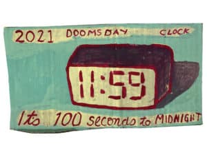 Postcard - Doomsday Clock