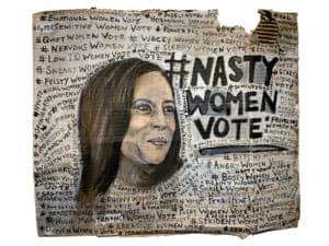 Postcard - Nasty Women Vote